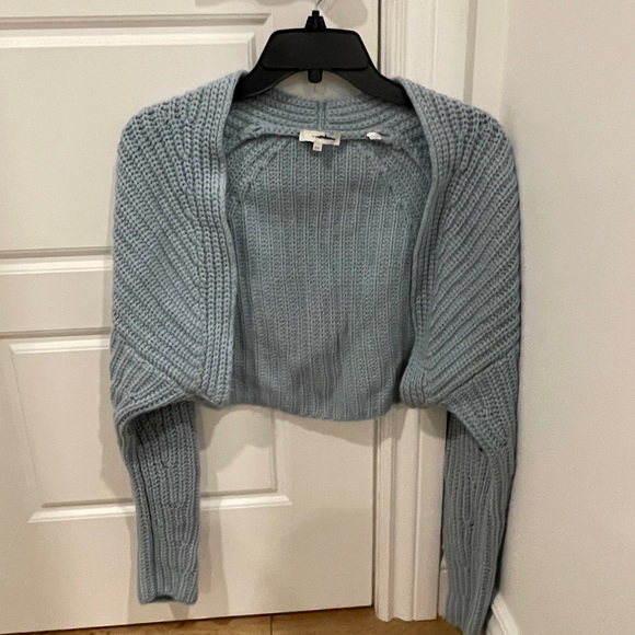 Vince wool and cashmere bolero shrug size xs small - Picture 5 of 13